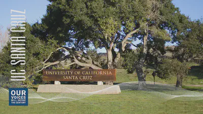 UCSC entrance sign